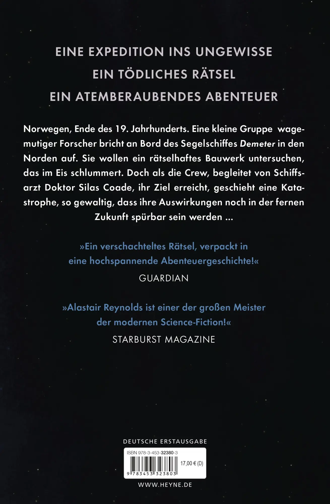 Bild: 9783453323803 | Das Schiff der flüsternden Träume | Roman | Alastair Reynolds | Buch