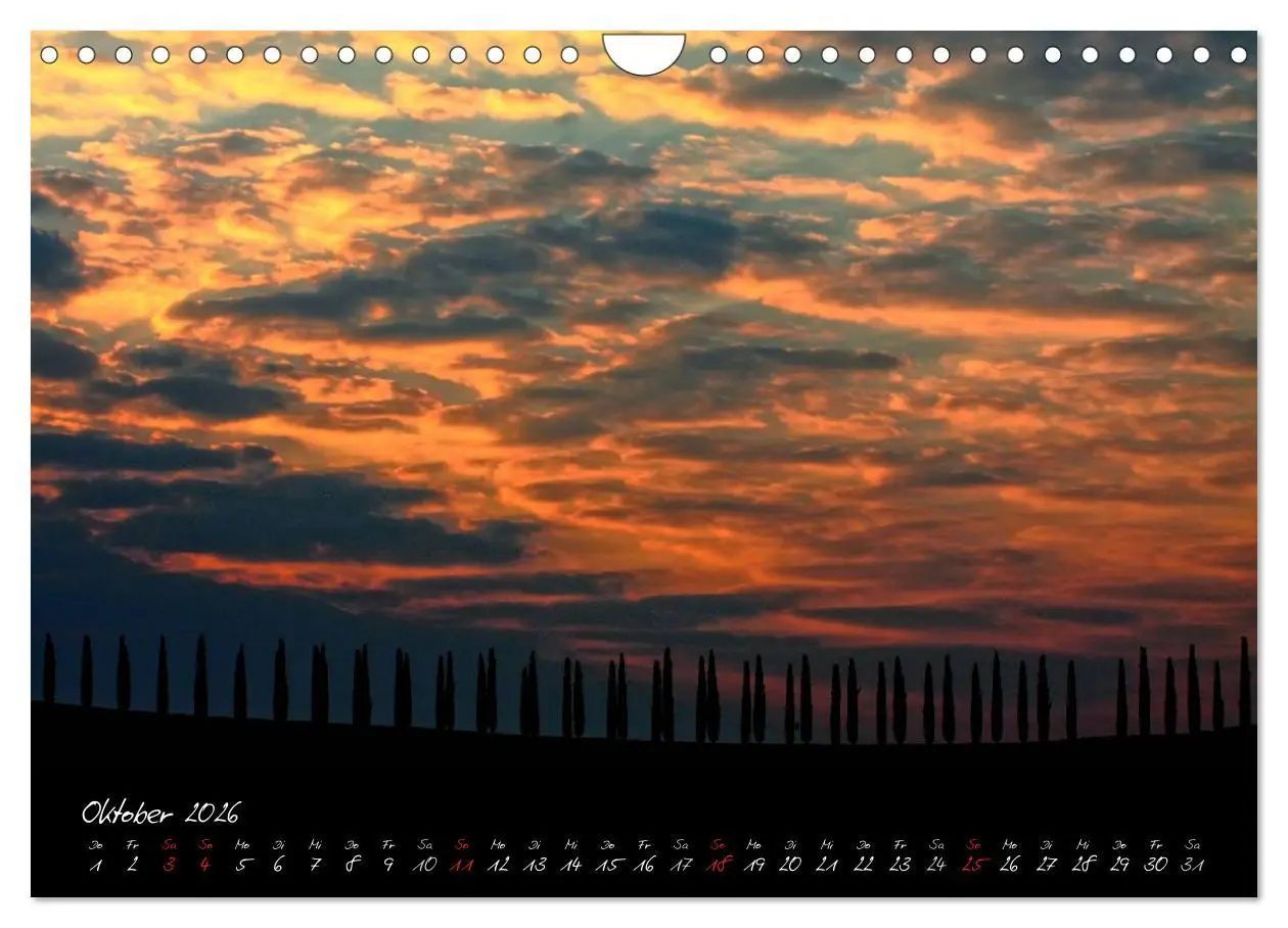 Bild: 9783516163803 | Licht der Toscana (Wandkalender 2026 DIN A4 quer), CALVENDO...