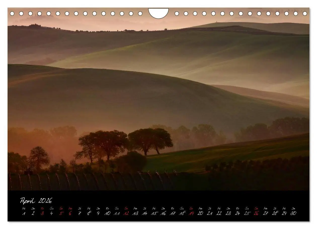 Bild: 9783516163803 | Licht der Toscana (Wandkalender 2026 DIN A4 quer), CALVENDO...