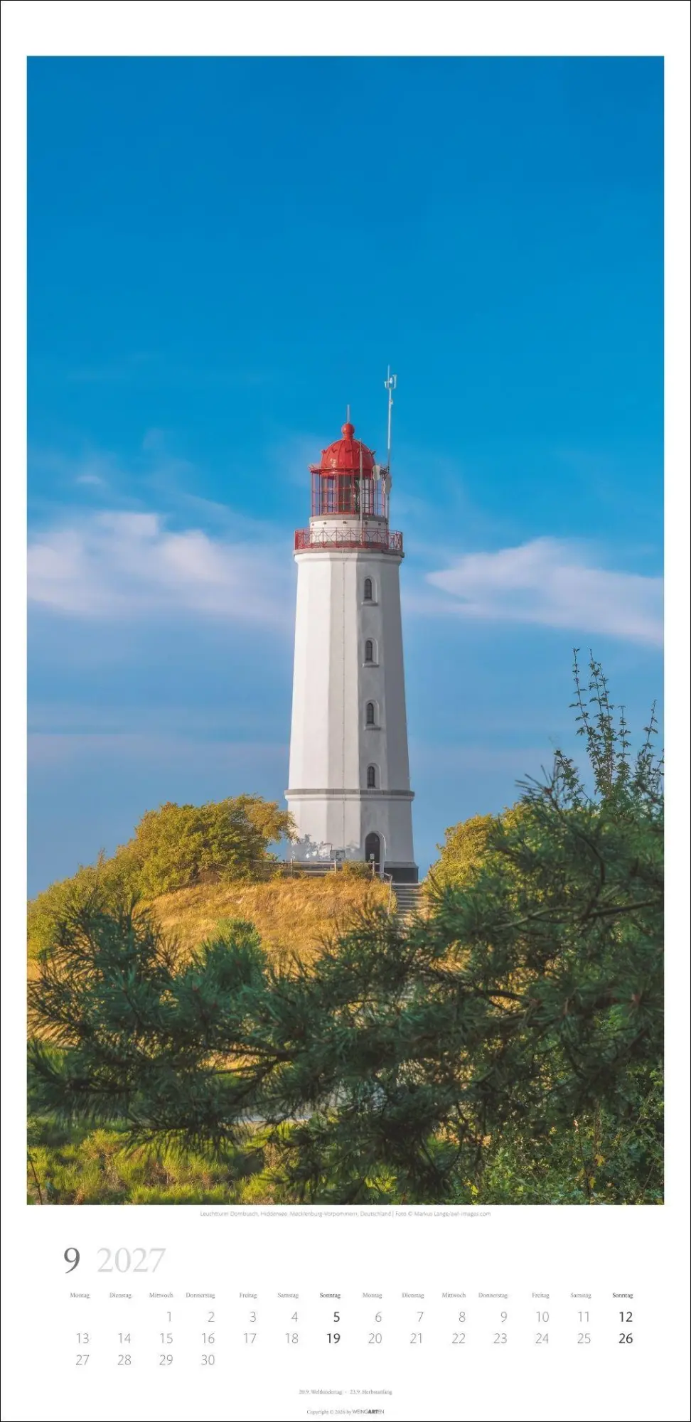 Bild: 9783839903803 | Leuchttürme Kalender 2027 | Kalender | Spiralbindung | 14 S. | Deutsch