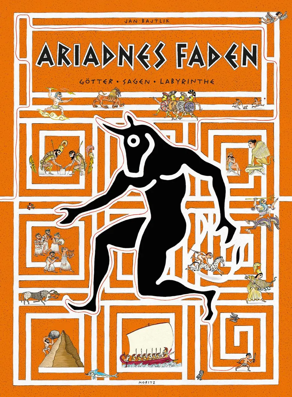 Cover: 9783895653803 | Ariadnes Faden | Götter Sagen Labyrinthe | Jan Bajtlik | Buch | 71 S.