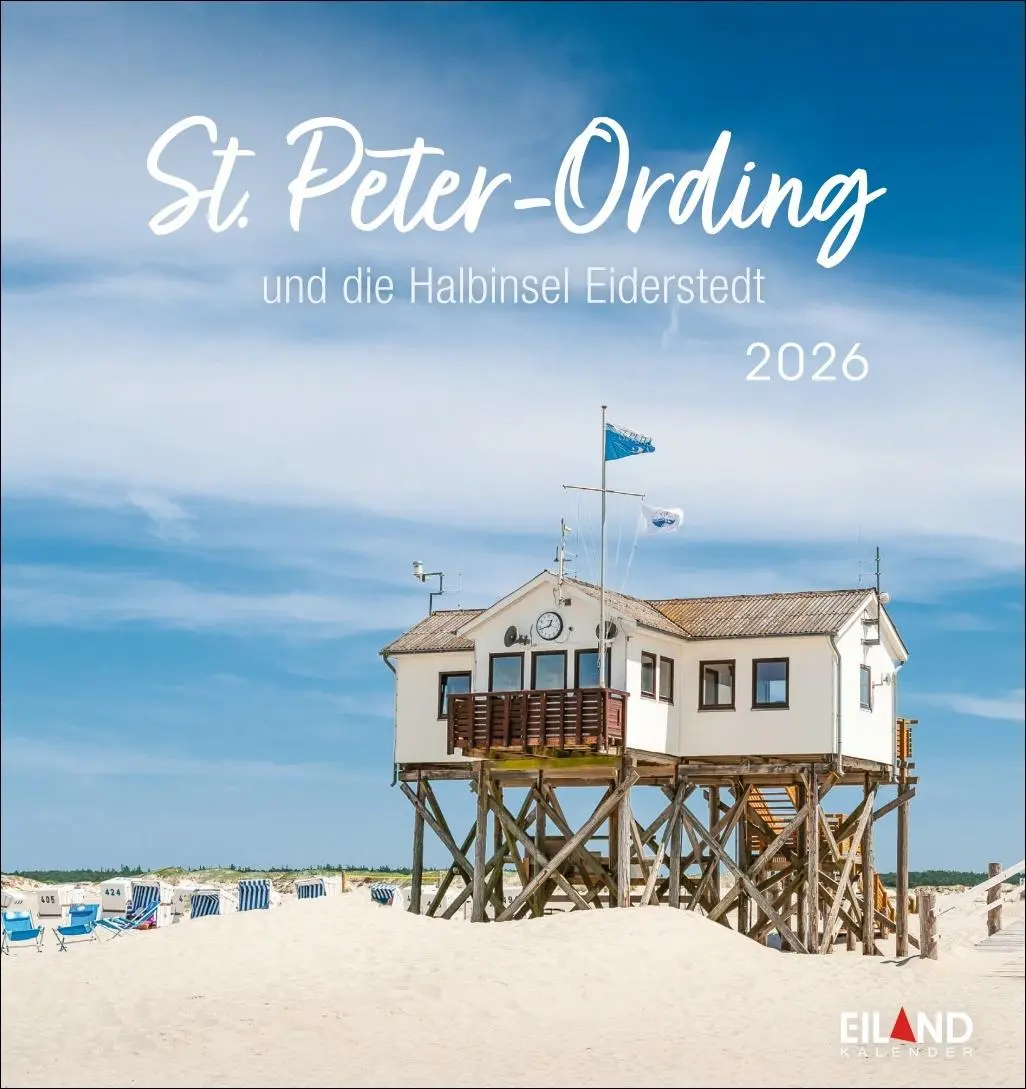 Cover: 9783964023803 | St. Peter-Ording und die Halbinsel Eiderstedt Postkartenkalender 2026