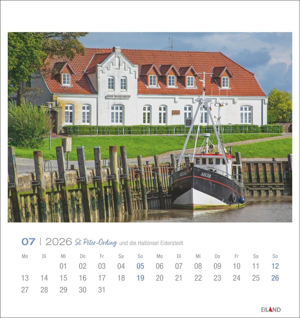 Bild: 9783964023803 | St. Peter-Ording und die Halbinsel Eiderstedt Postkartenkalender 2026