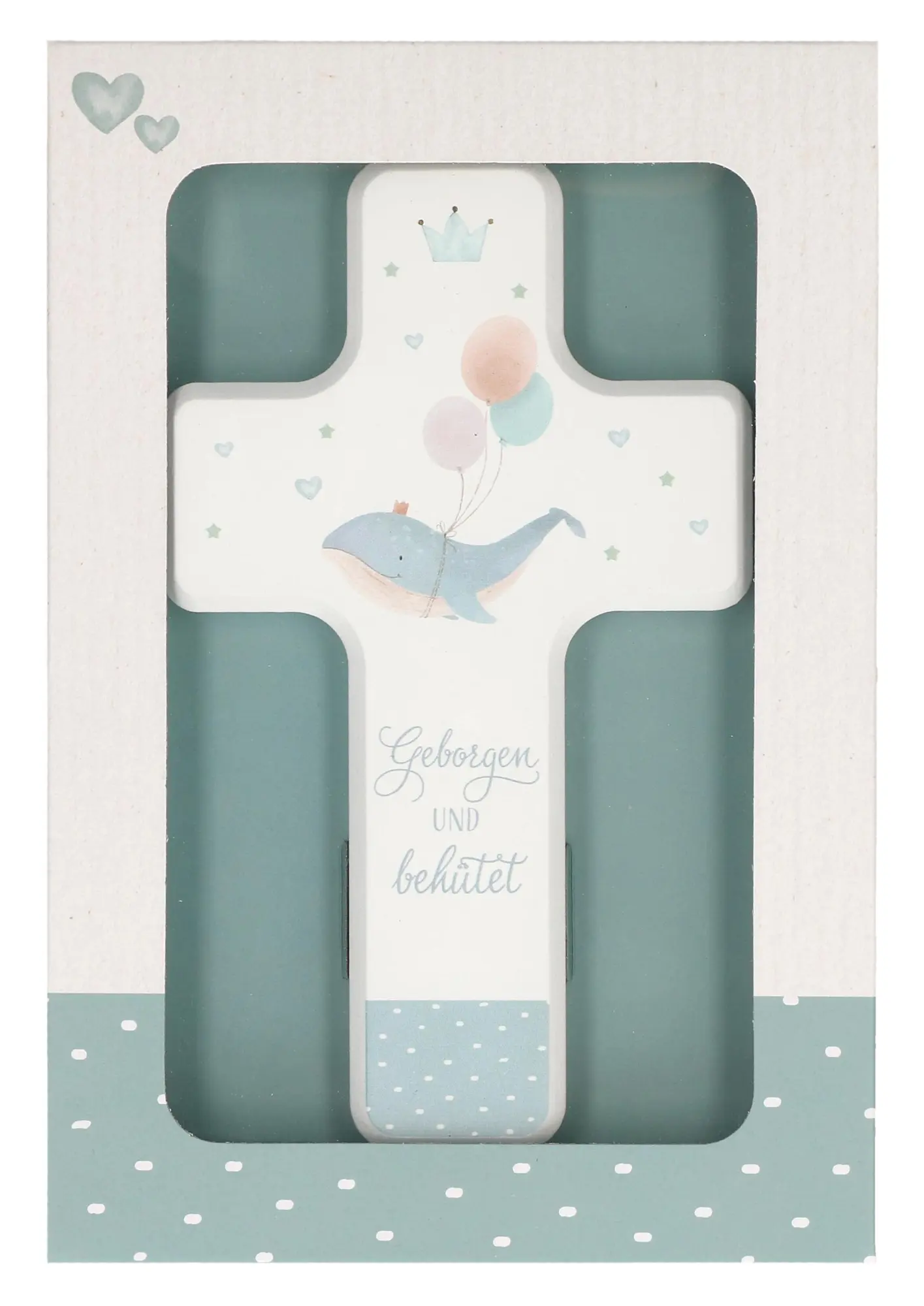 Cover: 4036526763903 | Geborgen und behütet | Holzkreuz | Deutsch | 2024 | Butzon &amp; Bercker