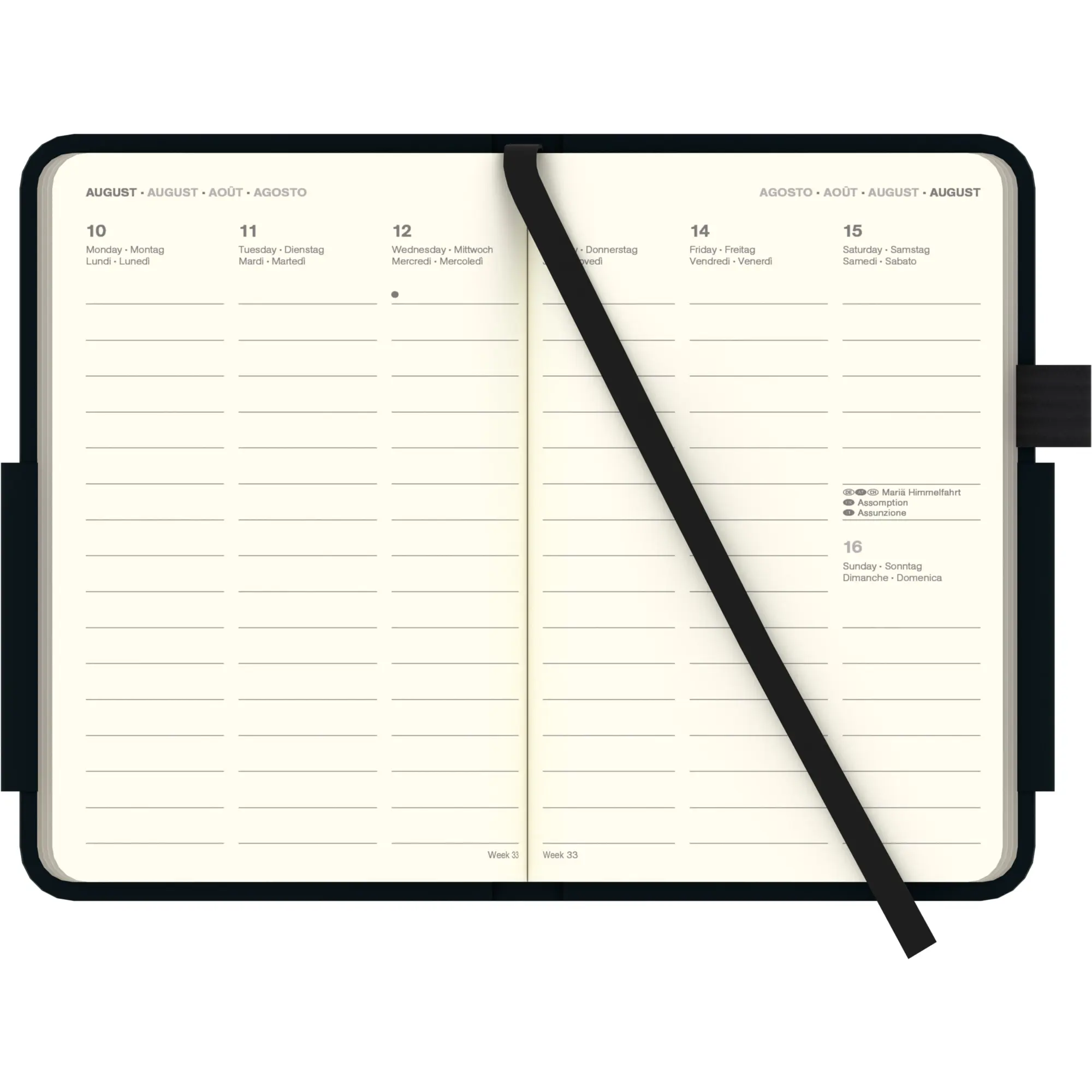 Bild: 4069095003903 | Black 2026 - Diary - Buchkalender - Taschenkalender - 9x14 | Verlage
