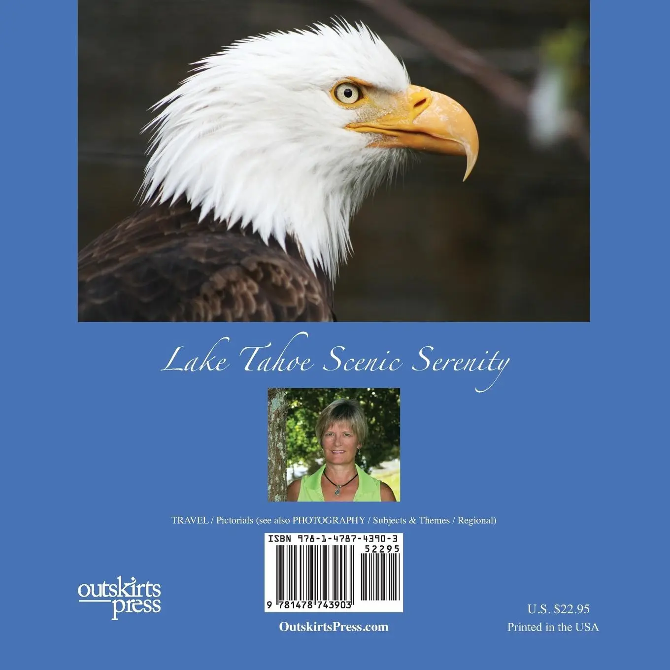 Rückseite: 9781478743903 | Lake Tahoe | Scenic Serenity | Susan Rae Jahn | Taschenbuch | Englisch