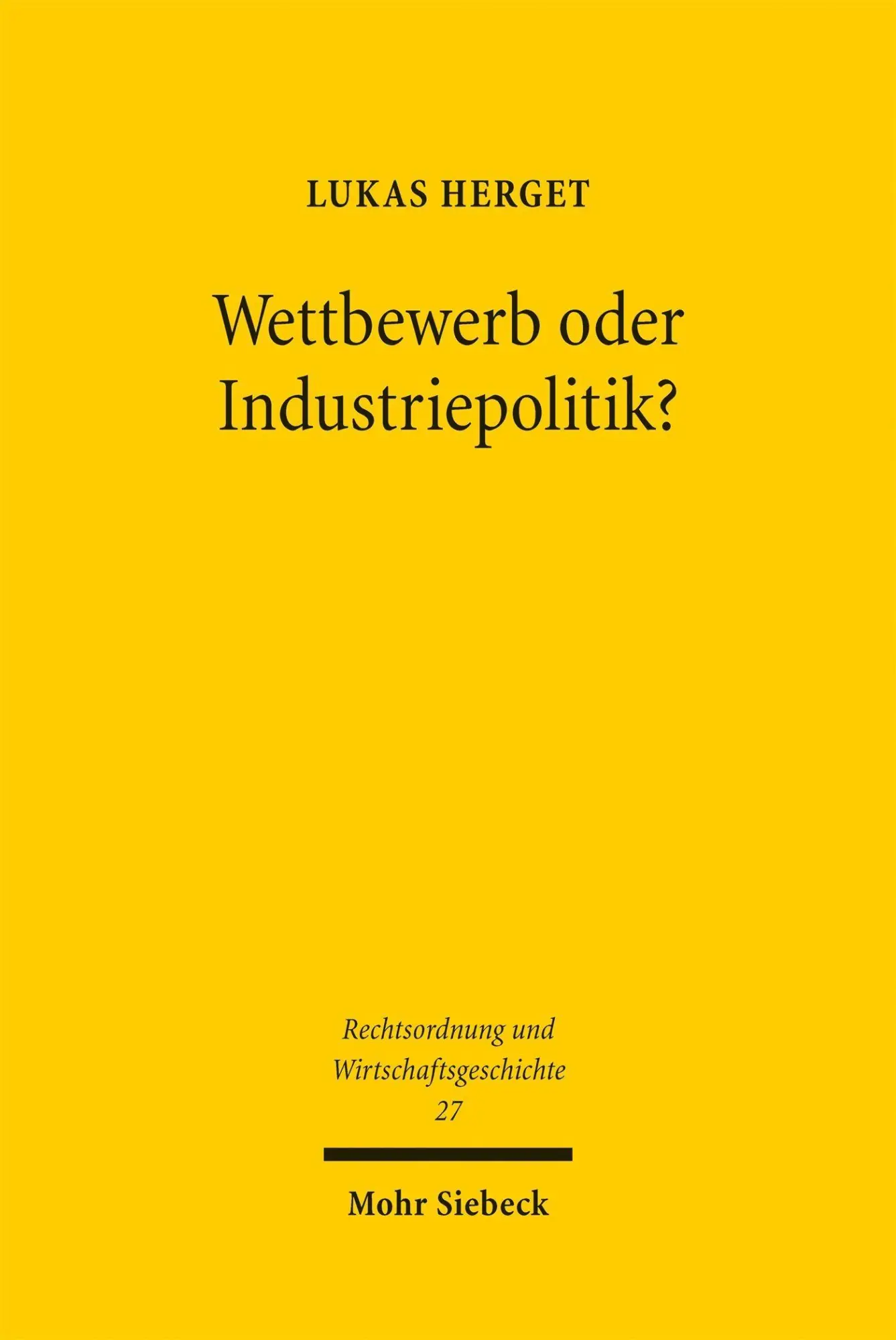 Wettbewerb oder Industriepolitik?
