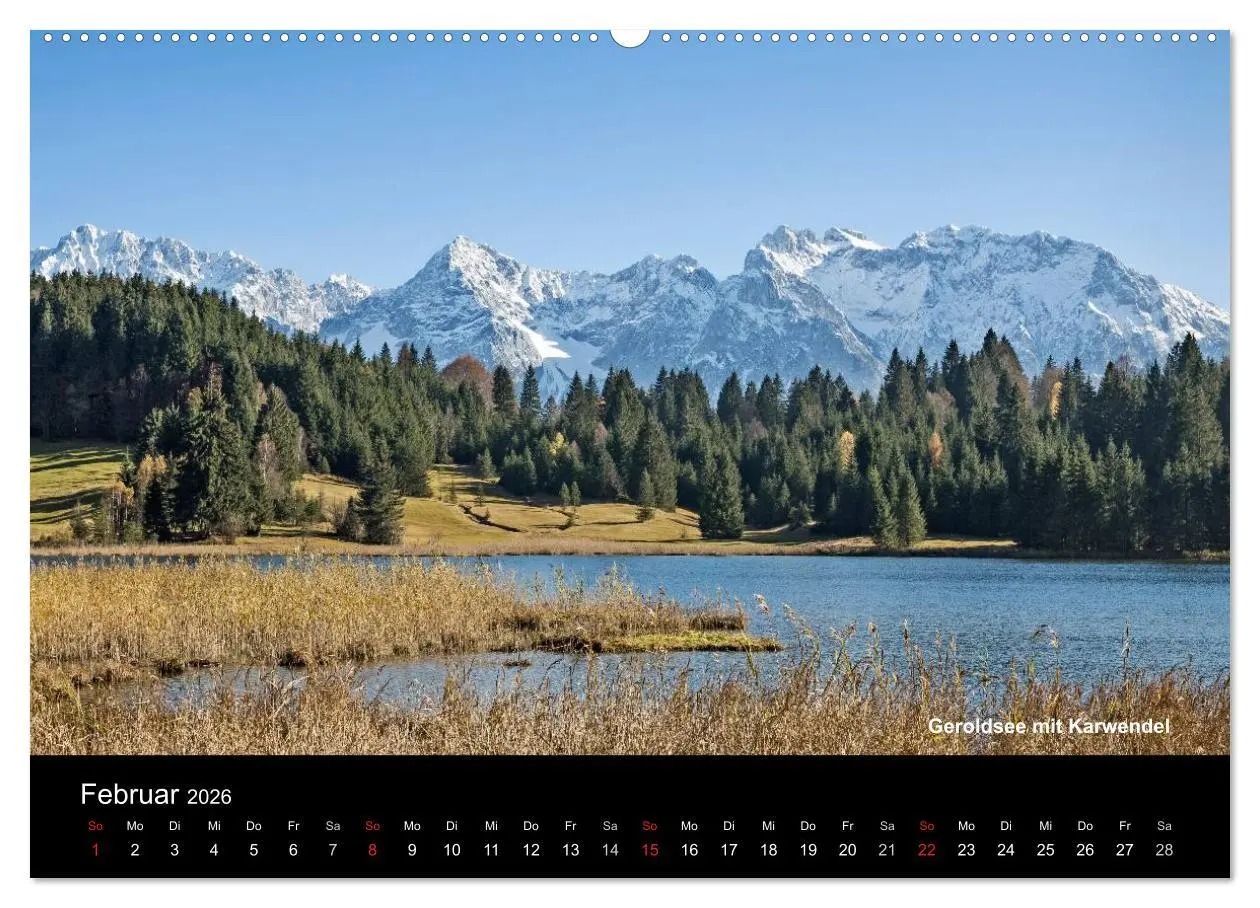 Bild: 9783516223903 | Oberbayerische Seen (Wandkalender 2026 DIN A2 quer), CALVENDO...