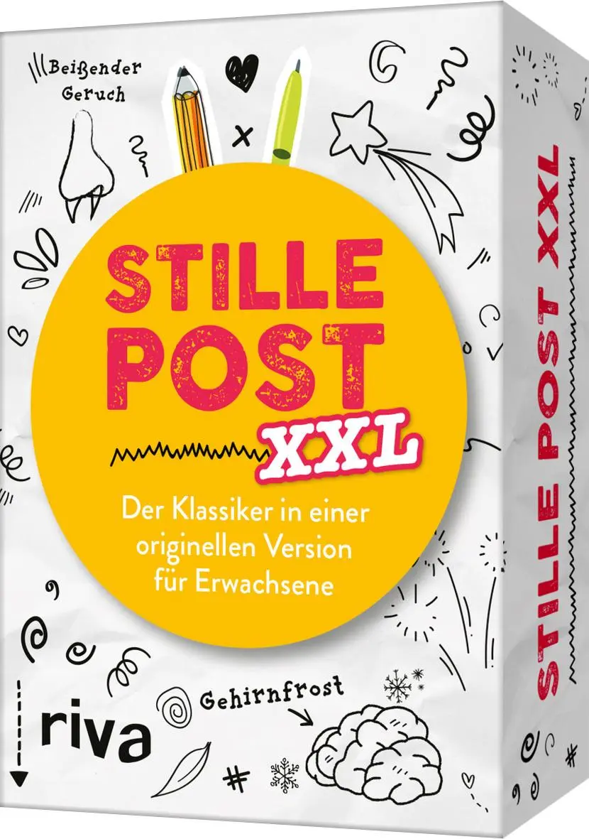 Cover: 9783742323903 | Stille Post XXL | Box | 64 S. | Deutsch | 2022 | riva Verlag