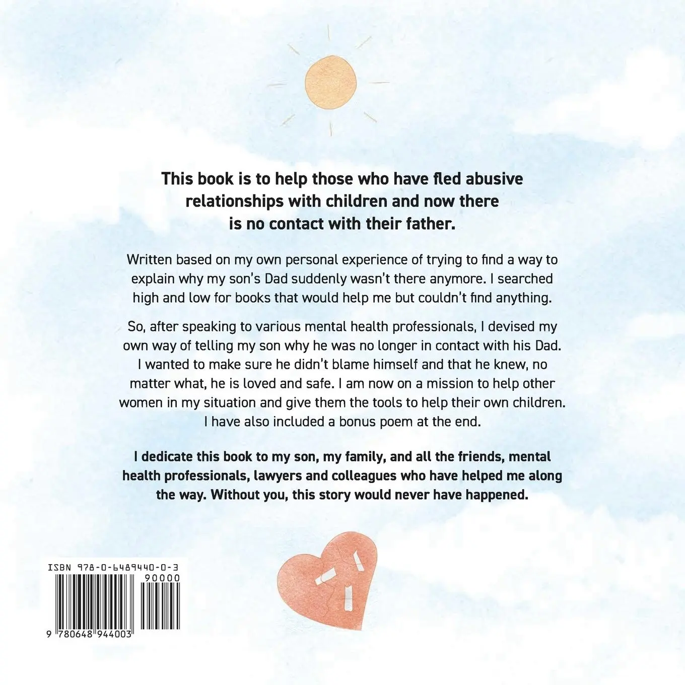 Rückseite: 9780648944003 | Where's My Daddy? | Zoe Jones | Taschenbuch | Kartoniert / Broschiert