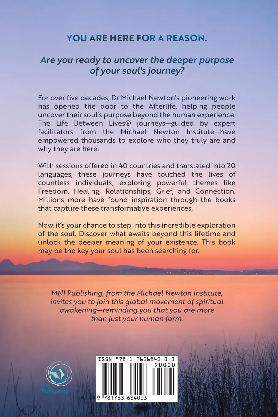 Rückseite: 9781763684003 | Finding Purpose -Stories of the Afterlife that Inspire | Institute