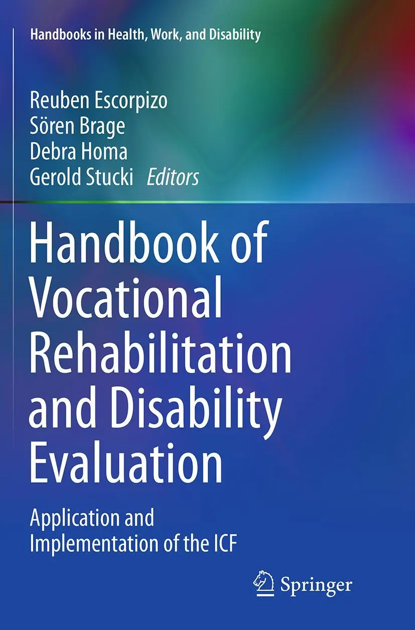 Cover: 9783319344003 | Handbook of Vocational Rehabilitation and Disability Evaluation | Buch