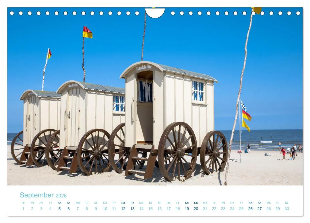 Bild: 9783457644003 | Sommer auf Norderney (Wandkalender 2026 DIN A4 quer), CALVENDO...