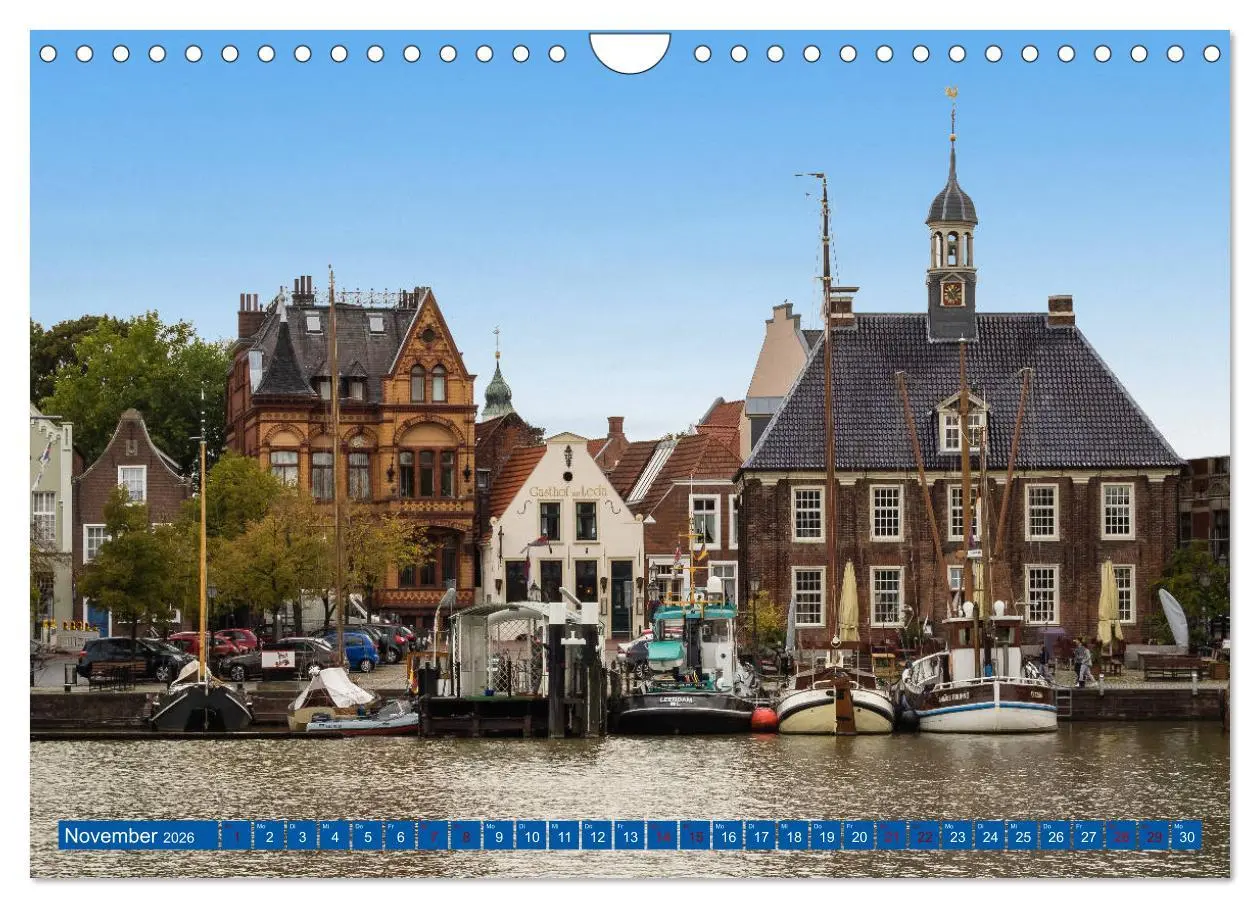Bild: 9783457884003 | Leer - Das Tor zu Ostfriesland (Wandkalender 2026 DIN A4 quer),...