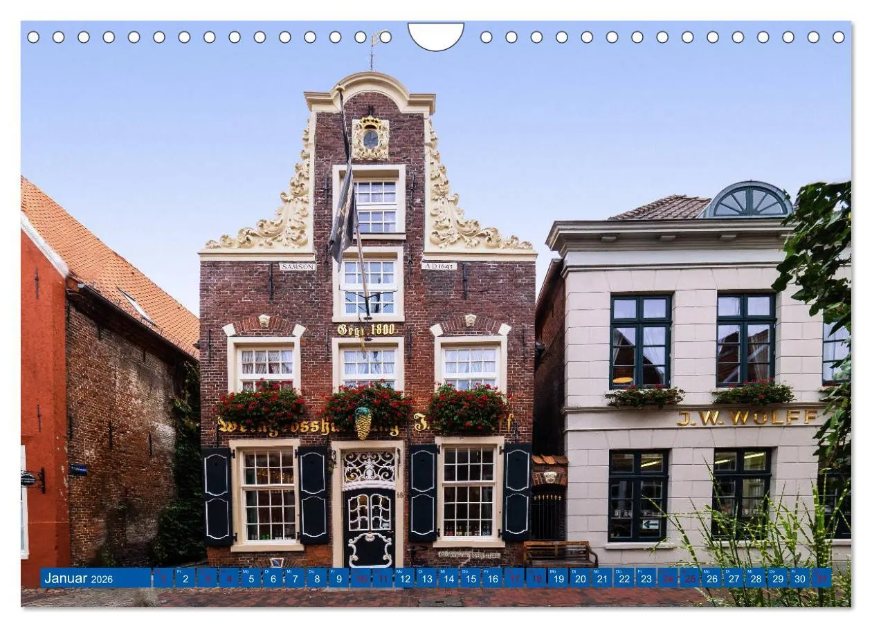 Bild: 9783457884003 | Leer - Das Tor zu Ostfriesland (Wandkalender 2026 DIN A4 quer),...