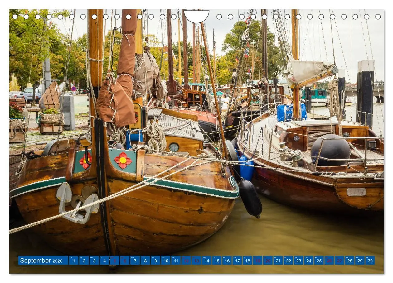Bild: 9783457884003 | Leer - Das Tor zu Ostfriesland (Wandkalender 2026 DIN A4 quer),...