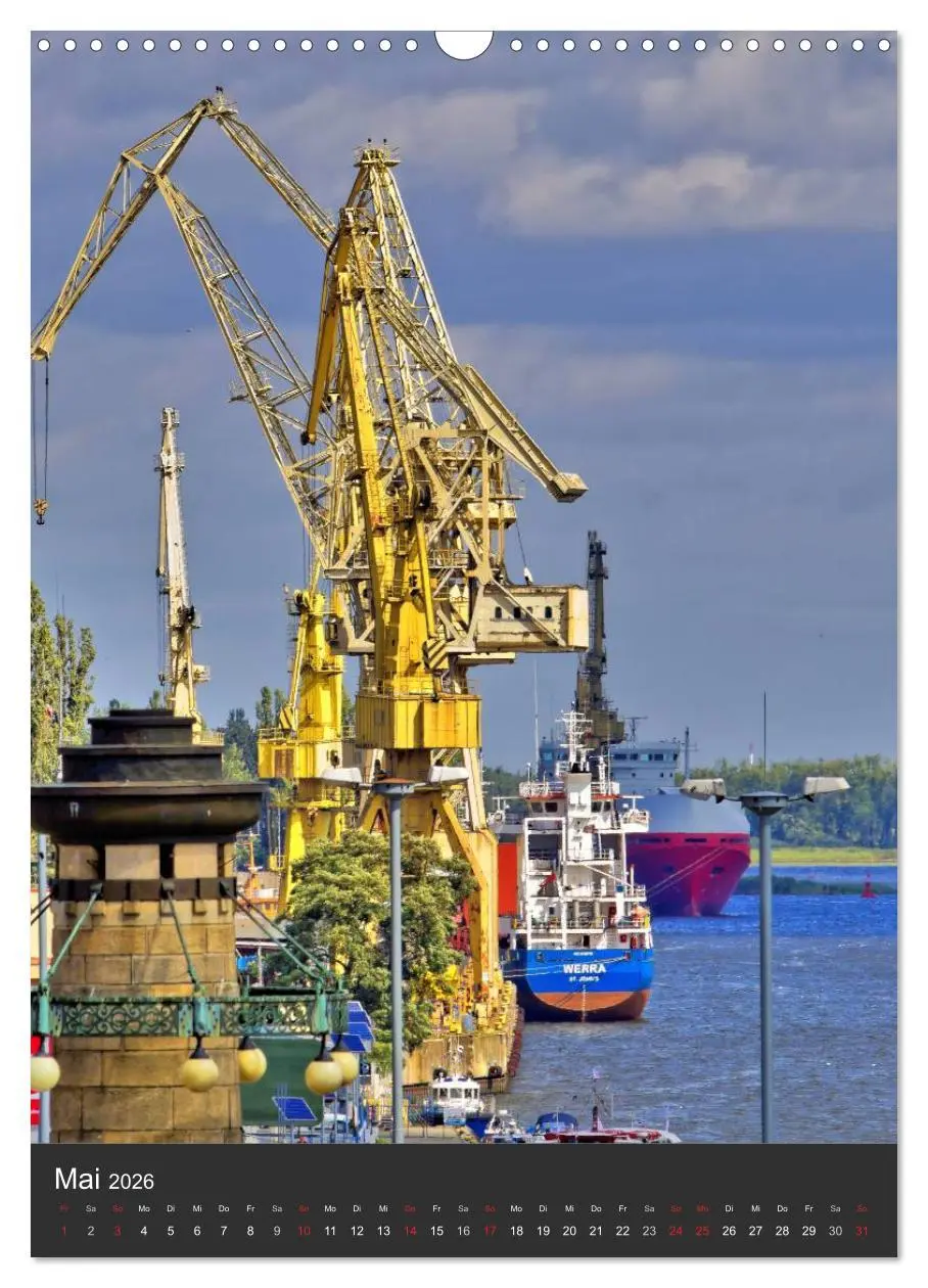 Bild: 9783516424003 | Stettin Szczecin (Wandkalender 2026 DIN A3 hoch), CALVENDO...