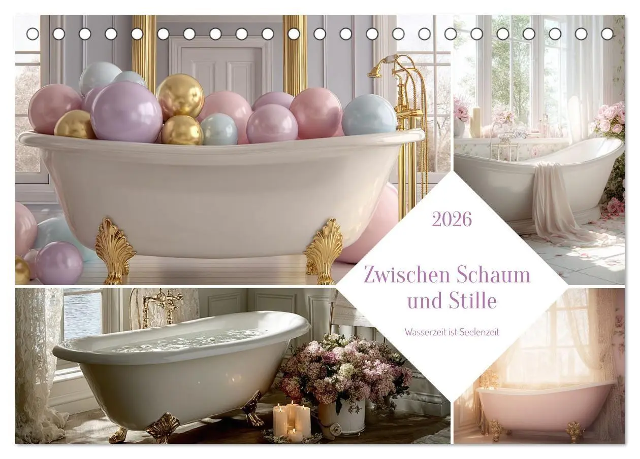 Cover: 9783516664003 | Zwischen Schaum und Stille (Tischkalender 2026 DIN A5 quer),...