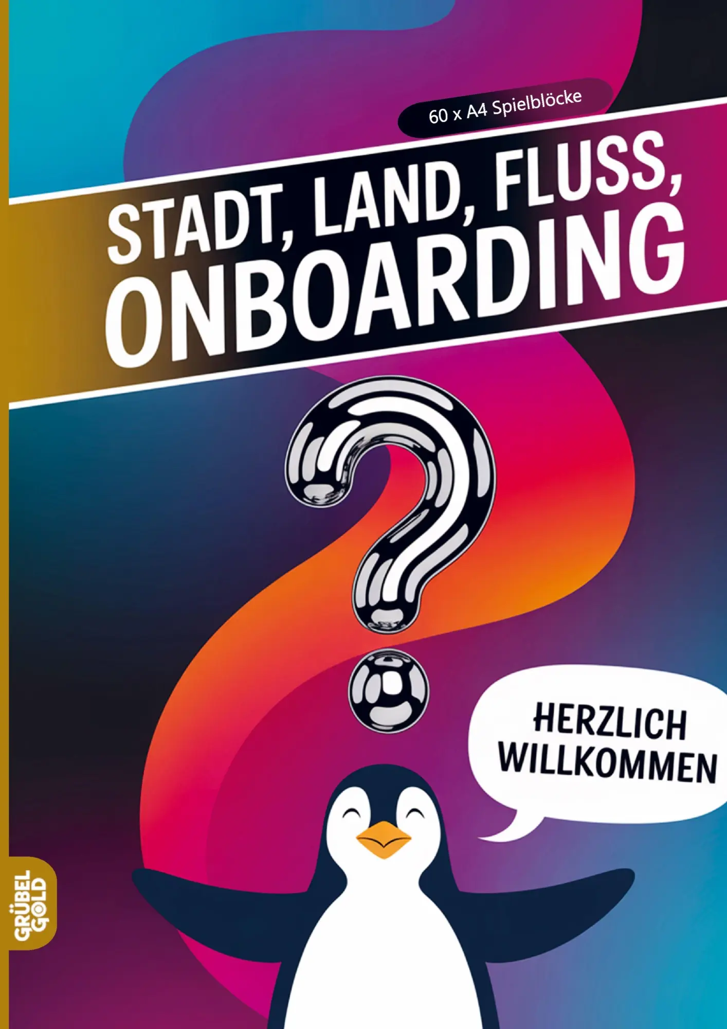 Cover: 9783693194003 | Stadt, Land, Fluss, Onboarding | Grübelgold Rätselhefte | Taschenbuch