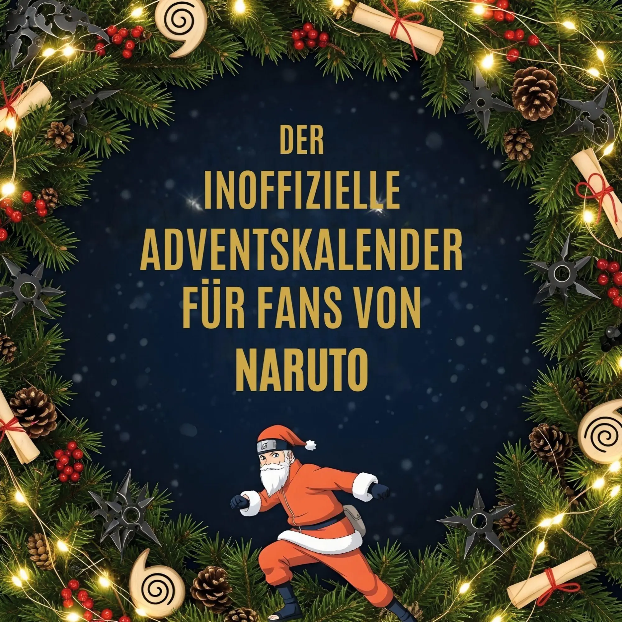 Cover: 9783695314003 | Der inoffizielle Adventskalender für Fans von Naruto | Henry Koch