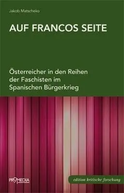 Cover: 9783853714003 | Auf Francos Seite | Jakob Matscheko | Taschenbuch | 224 S. | Deutsch