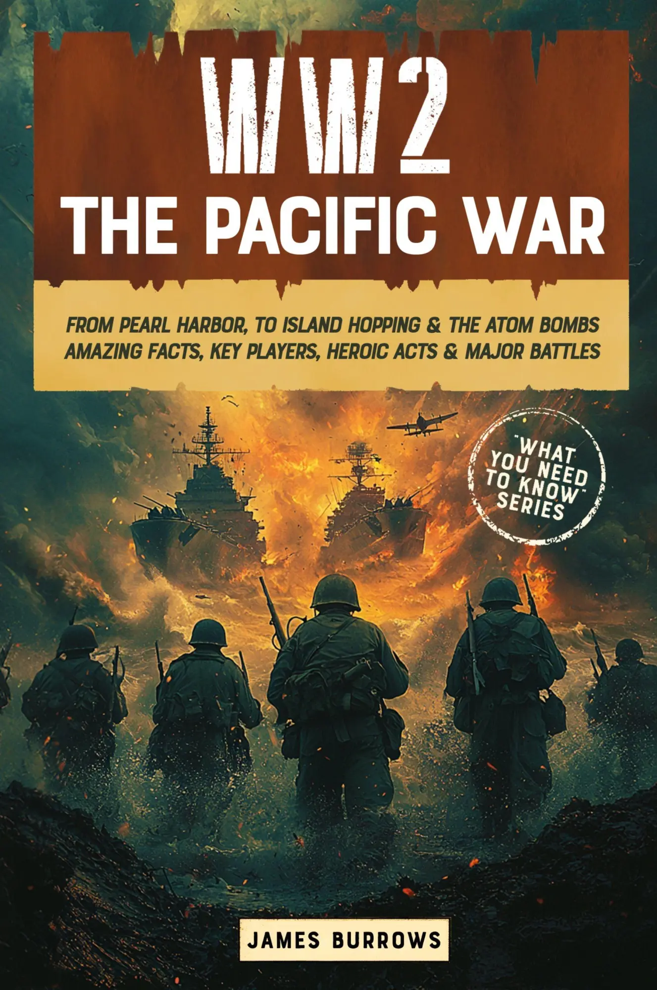 Cover: 9781917664103 | WW2 - The Pacific War | James Burrows | Taschenbuch | Englisch | 2025