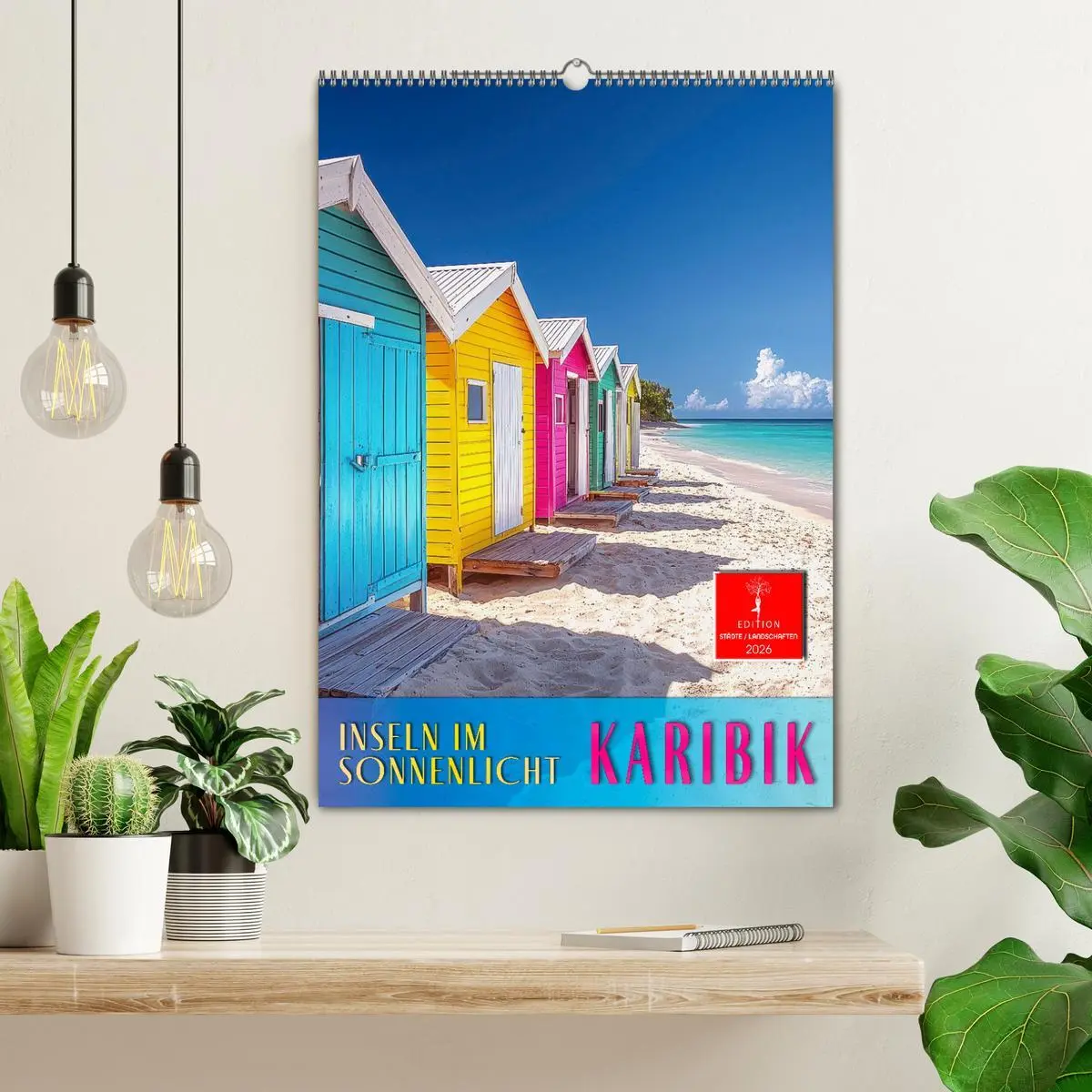 Bild: 9783457254103 | Karibik - Inseln im Sonnenlicht (Wandkalender 2026 DIN A2 hoch),...