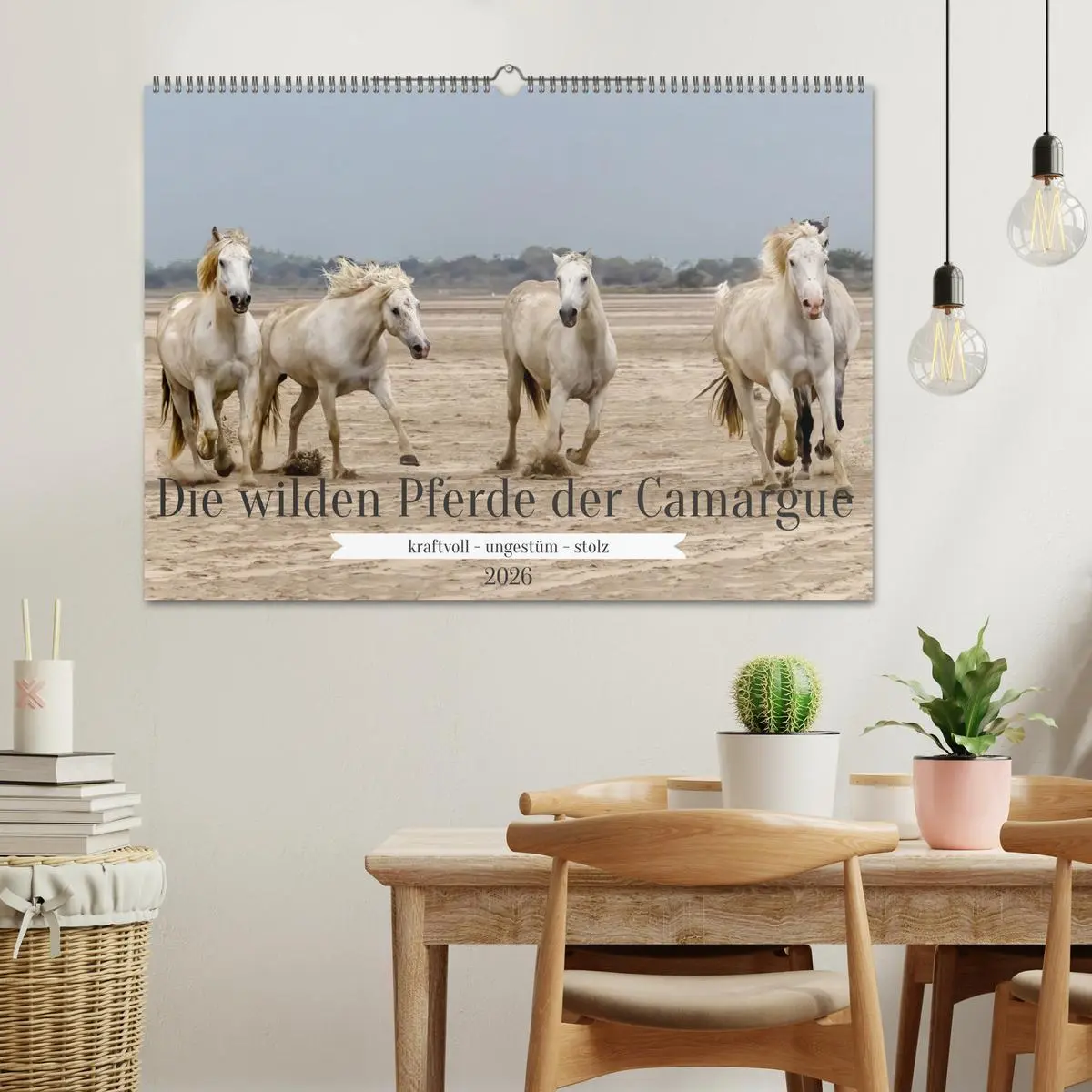 Bild: 9783457494103 | Die wilden Pferde der Camargue (Wandkalender 2026 DIN A2 quer),...
