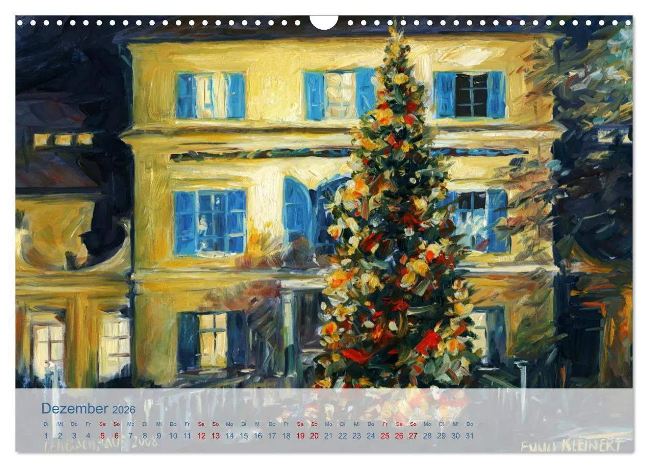 Bild: 9783457634103 | Skizzen aus München (Wandkalender 2026 DIN A3 quer), CALVENDO...