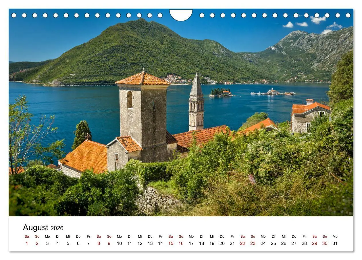 Bild: 9783457874103 | Montenegro - Land der schwarzen Berge (Wandkalender 2026 DIN A4...