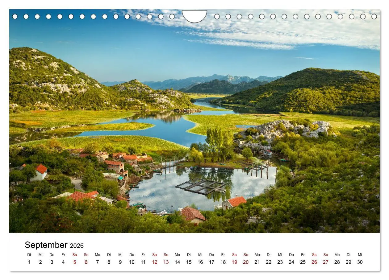 Bild: 9783457874103 | Montenegro - Land der schwarzen Berge (Wandkalender 2026 DIN A4...