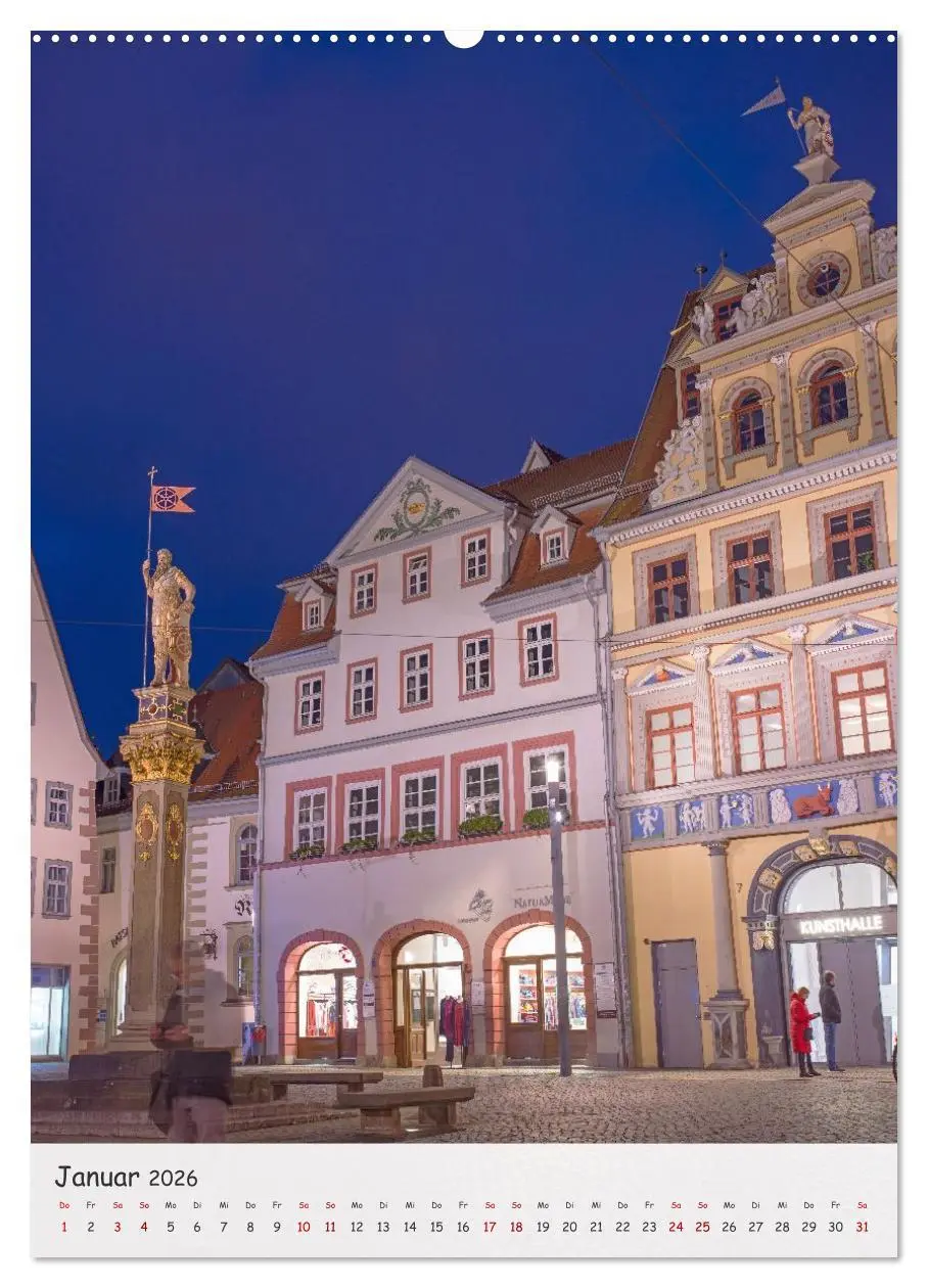 Bild: 9783516584103 | Erfurt - Zwischen Dom und Krämerbrücke (Wandkalender 2026 DIN A2...