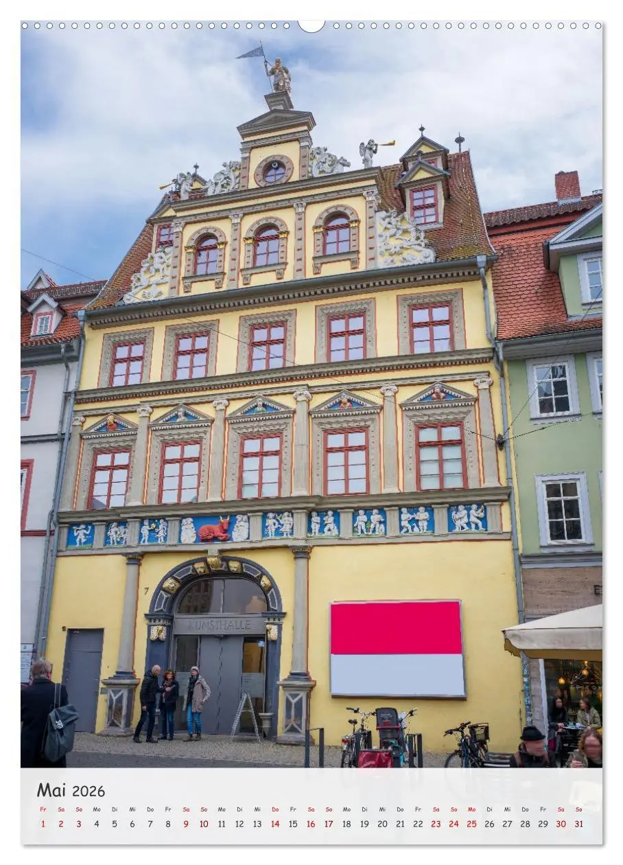 Bild: 9783516584103 | Erfurt - Zwischen Dom und Krämerbrücke (Wandkalender 2026 DIN A2...