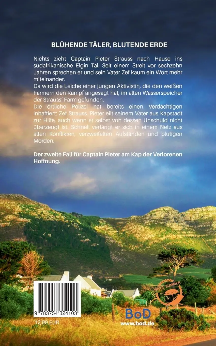 Rückseite: 9783754324103 | Jenseits des Kaps | Captain Pieters zweiter Fall | Joyce Summer | Buch