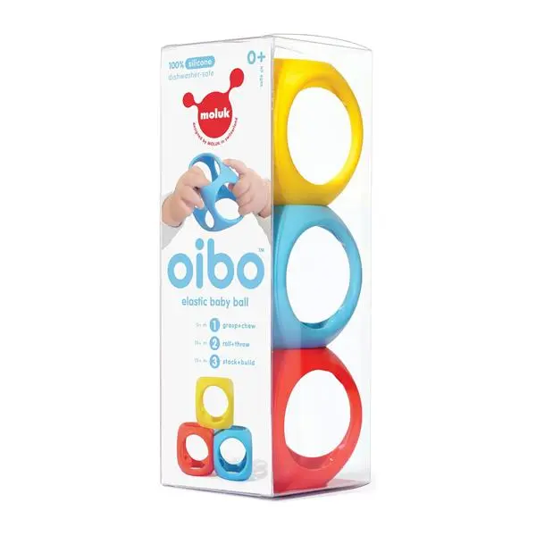 Cover: 7640153434203 | Oibo Beiß-/Stapel-/Greifbälle bunt (MQ6) | Moluk | 2843420 | 2020