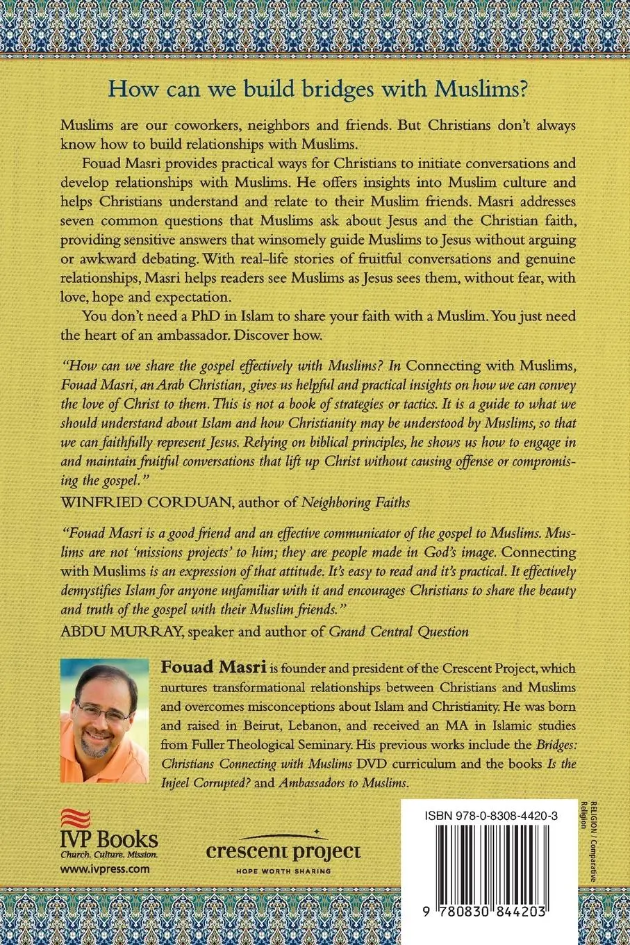 Rückseite: 9780830844203 | Connecting with Muslims | A Guide to Communicating Effectively | Masri