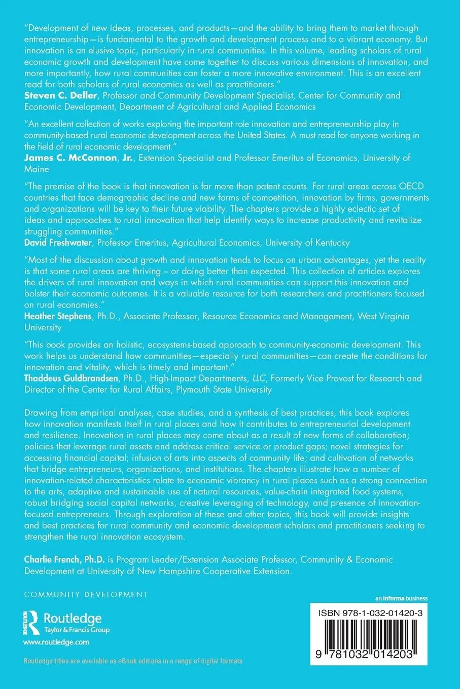 Rückseite: 9781032014203 | Building Rural Community Resilience Through Innovation and...