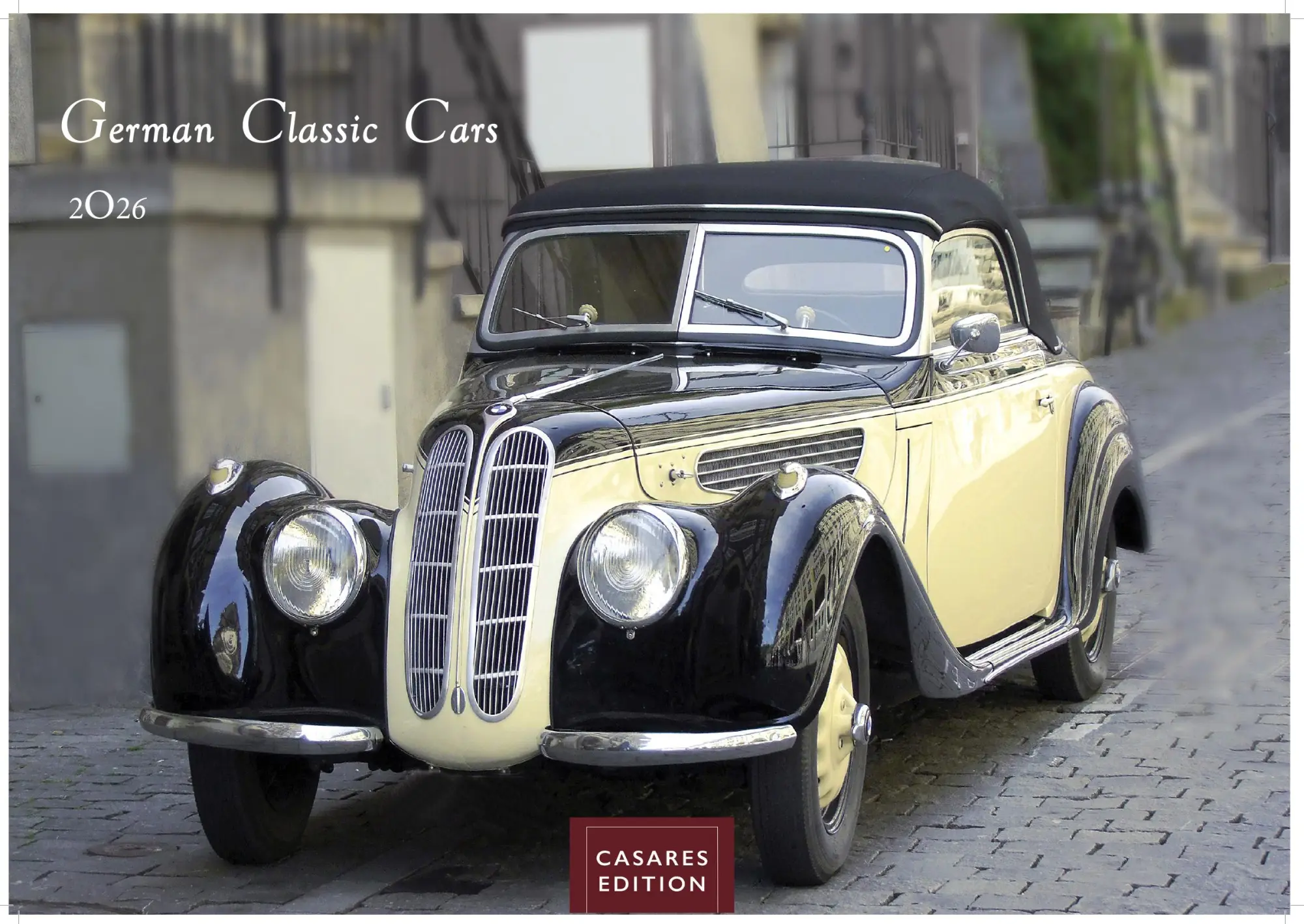 Cover: 9781835244203 | German Classic Cars Kalender 2026 - Wandkalender Fotokalender...