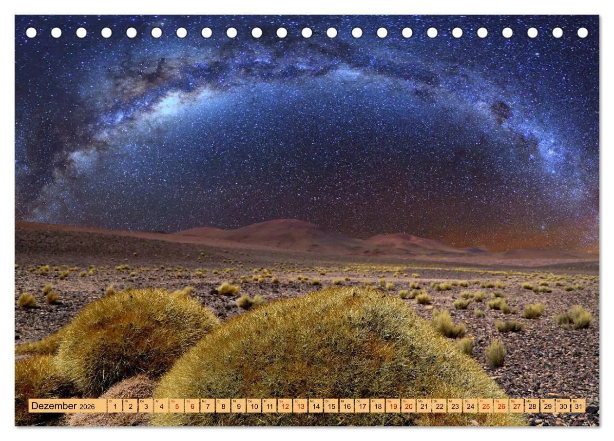 Bild: 9783457794203 | ATACAMA Wunder der Natur (Tischkalender 2026 DIN A5 quer), CALVENDO...