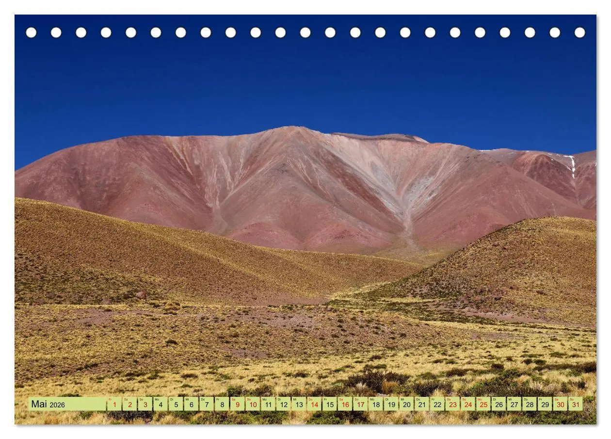Bild: 9783457794203 | ATACAMA Wunder der Natur (Tischkalender 2026 DIN A5 quer), CALVENDO...