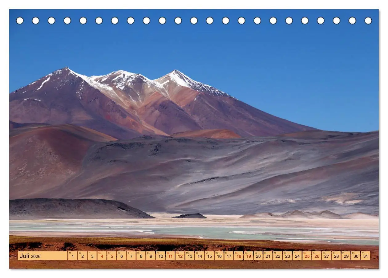 Bild: 9783457794203 | ATACAMA Wunder der Natur (Tischkalender 2026 DIN A5 quer), CALVENDO...