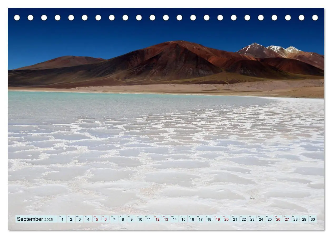 Bild: 9783457794203 | ATACAMA Wunder der Natur (Tischkalender 2026 DIN A5 quer), CALVENDO...