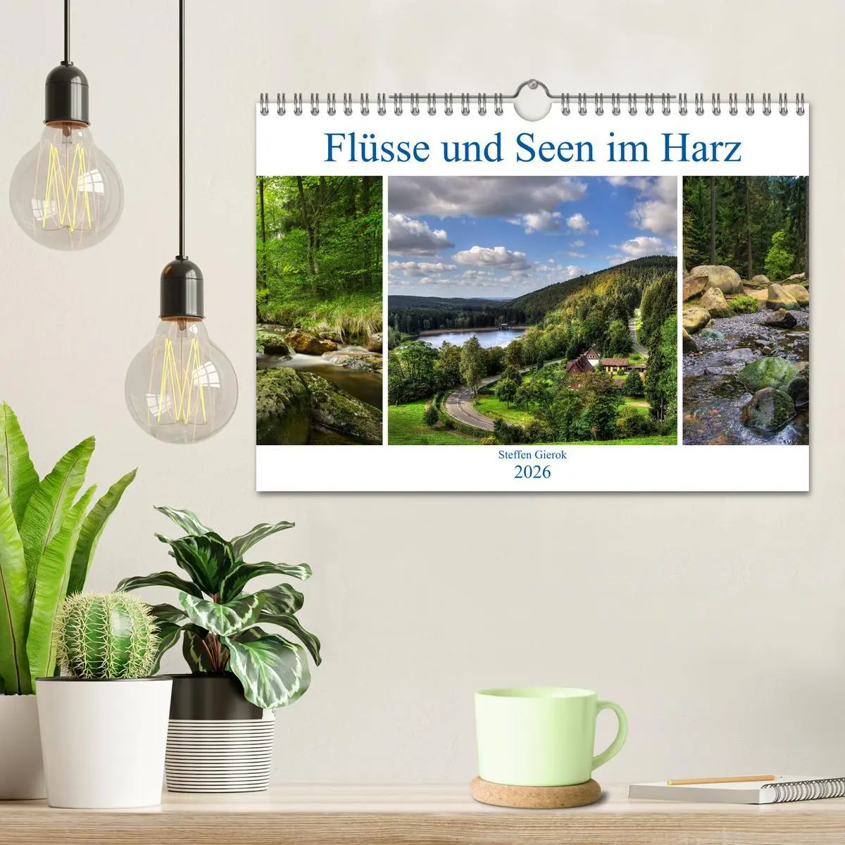Bild: 9783457864203 | Flüsse und Seen im Harz (Wandkalender 2026 DIN A4 quer), CALVENDO...