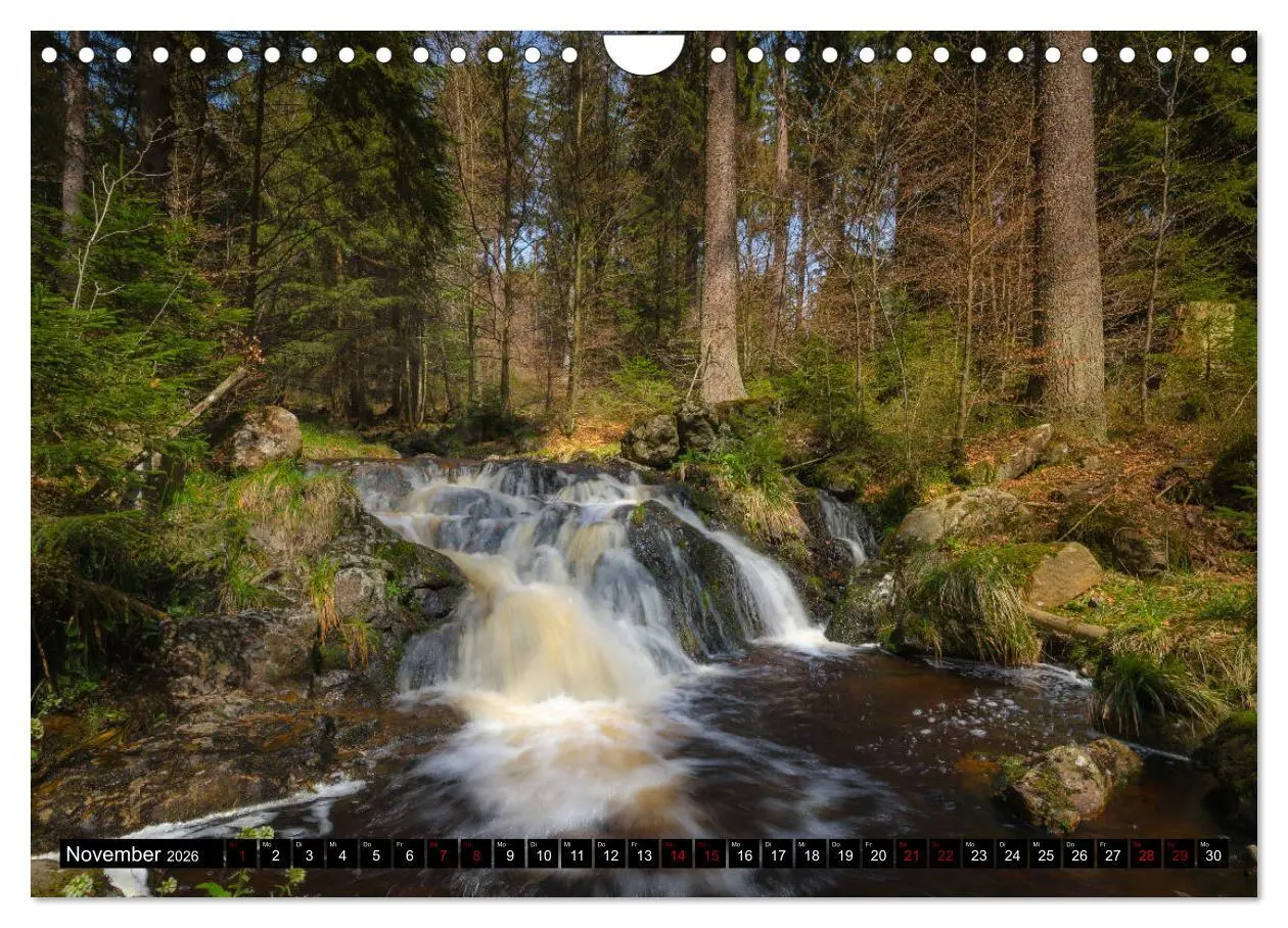 Bild: 9783457864203 | Flüsse und Seen im Harz (Wandkalender 2026 DIN A4 quer), CALVENDO...
