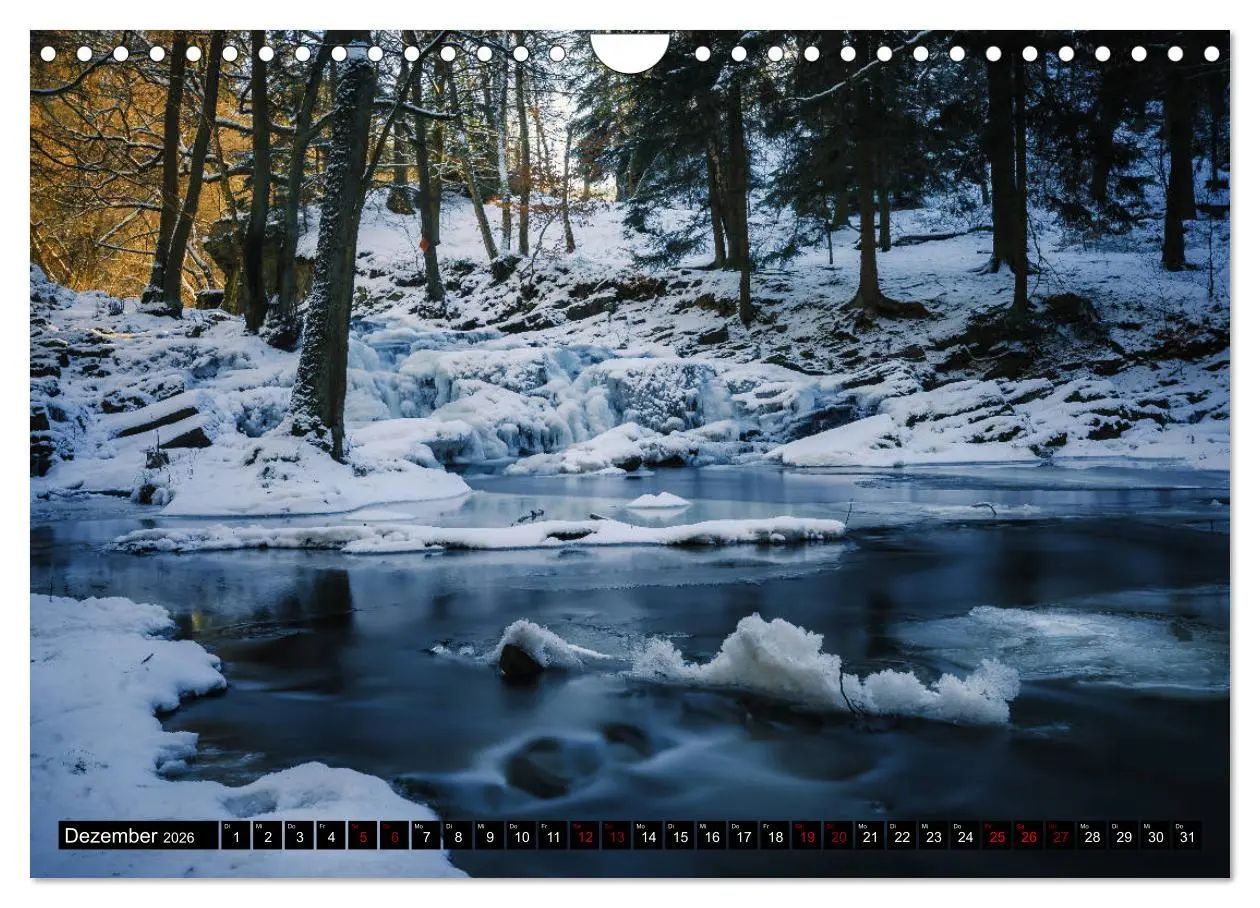 Bild: 9783457864203 | Flüsse und Seen im Harz (Wandkalender 2026 DIN A4 quer), CALVENDO...
