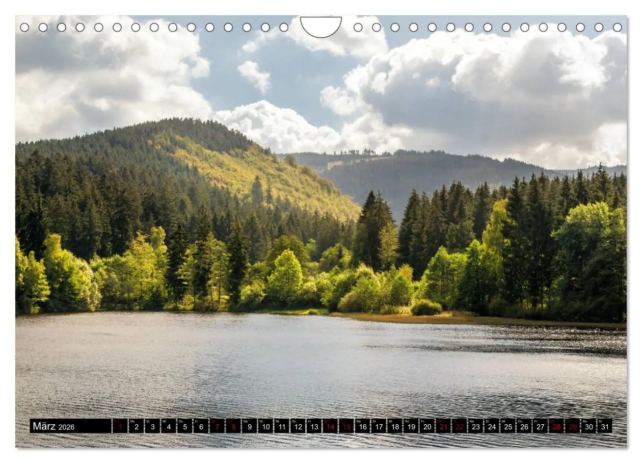 Bild: 9783457864203 | Flüsse und Seen im Harz (Wandkalender 2026 DIN A4 quer), CALVENDO...
