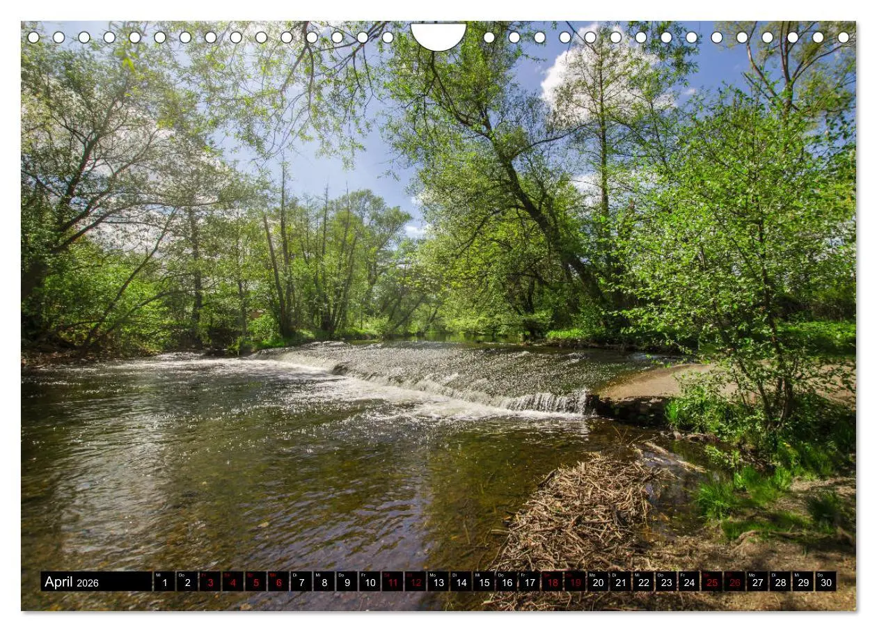 Bild: 9783457864203 | Flüsse und Seen im Harz (Wandkalender 2026 DIN A4 quer), CALVENDO...