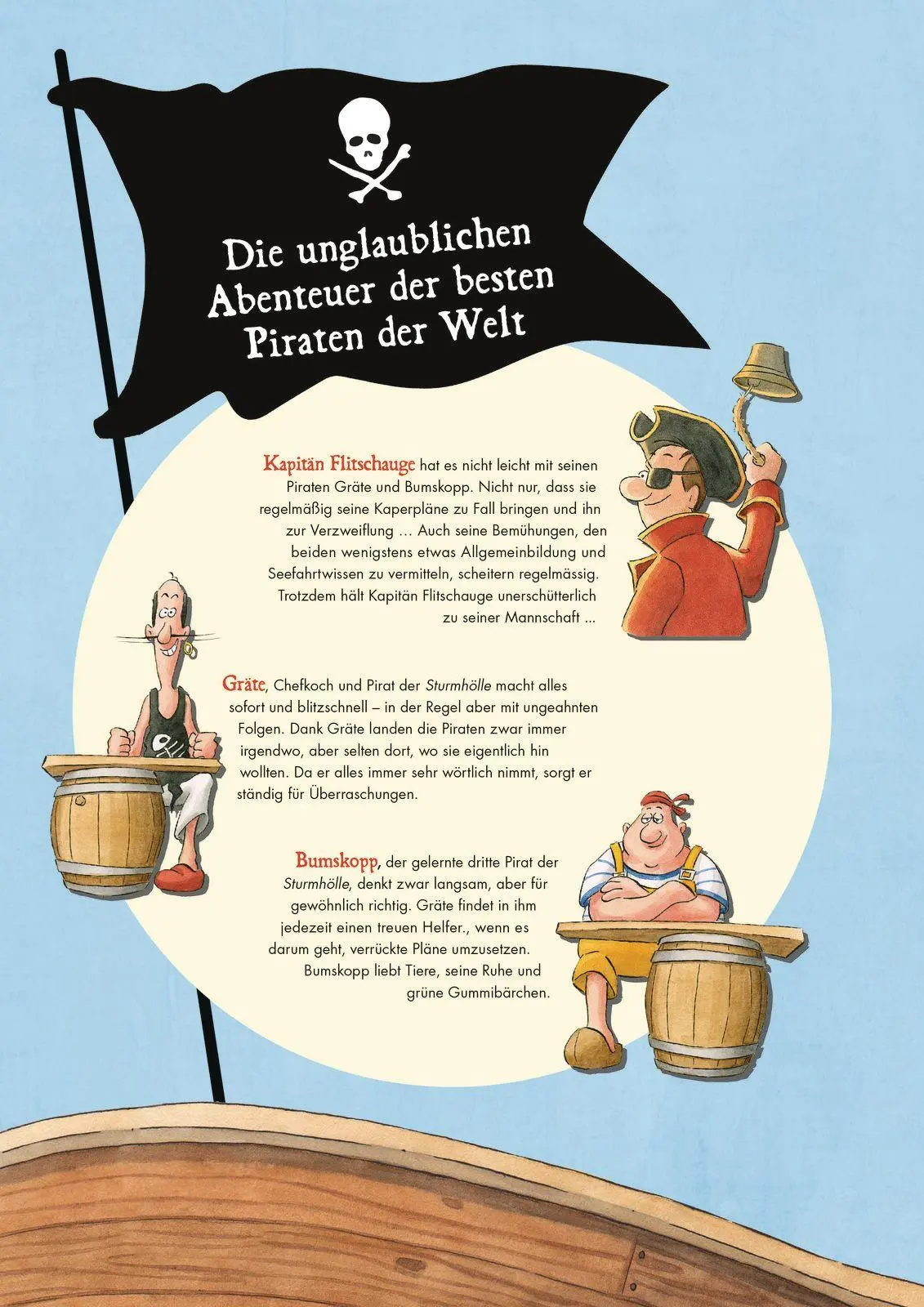 Bild: 9783570174203 | Die Unsinkbaren Drei - Die unglaublichen Abenteuer der besten...
