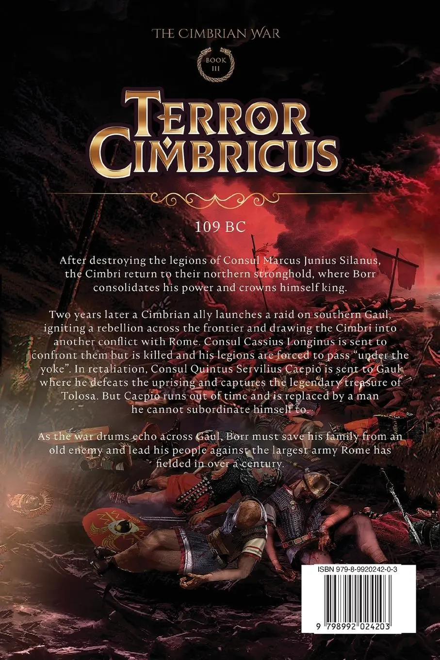 Rückseite: 9798992024203 | Terror Cimbricus | Jeff Hein | Taschenbuch | Englisch | 2024