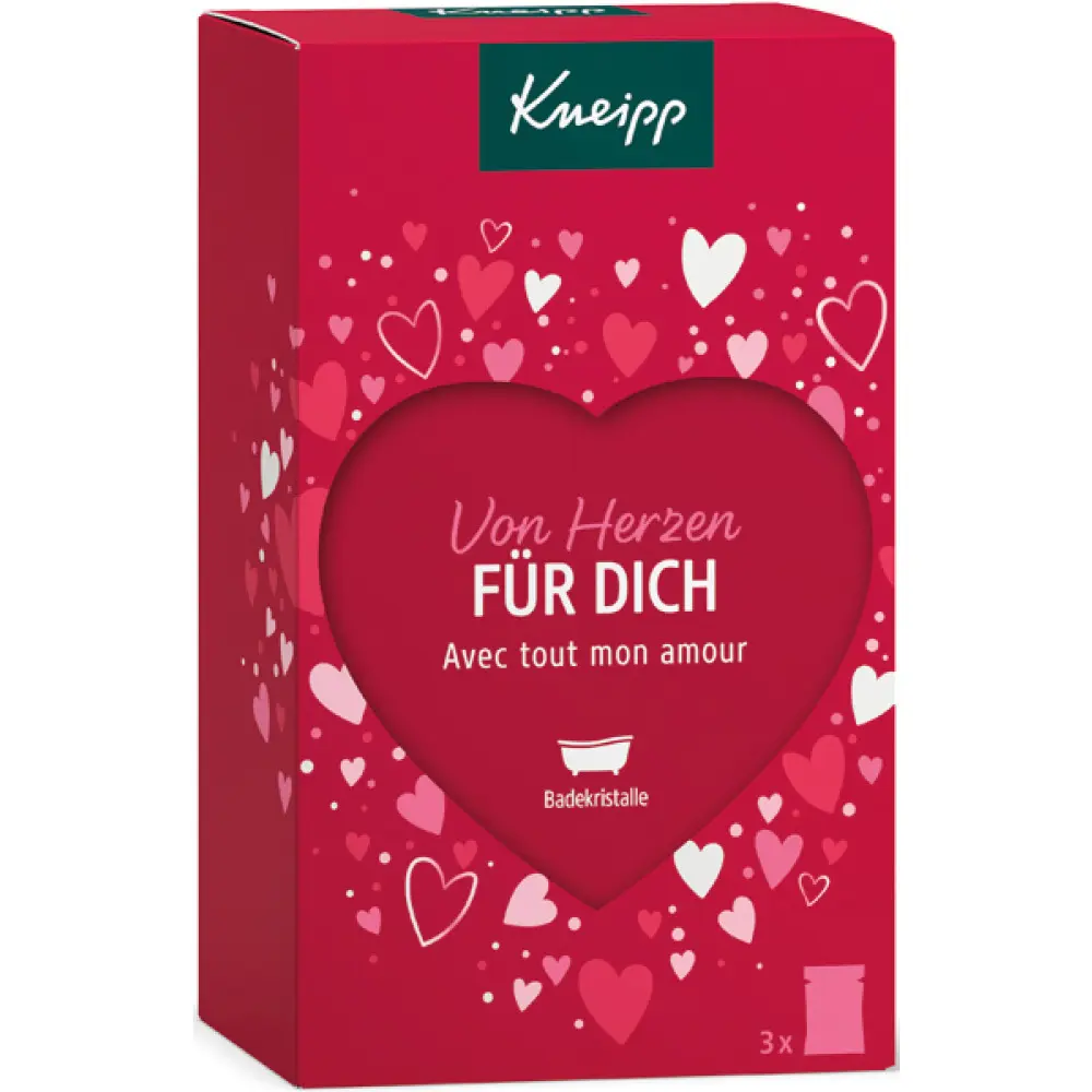 Kneipp GP Von Herzen FUeR DICH Badekristalle 3x60g